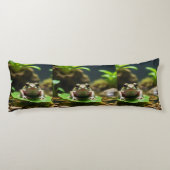 Adorable Green Frog Body Pillow Lichaamskussen (Achterkant)