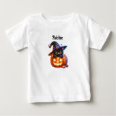 Adorable Halloween Cat Pumpkin Design (Voorkant)