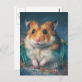 Adorable Hamster Dragon Briefkaart (Voorkant / Achterkant)