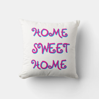 ADORABLE HOME SWEET HOME THROW PILLOW KUSSEN