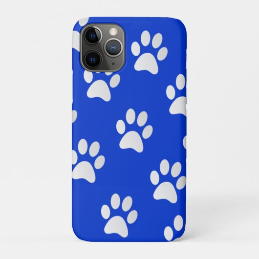 Adorable huisdier pootafdruk patroon Case-Mate iPhone case (Achterkant)