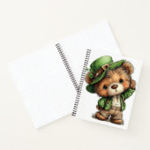 ADORABLE IRISH THEMED TEDDY BEAR NOTITIEBOEK (Binnen)