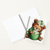ADORABLE IRISH THEMED TEDDY BEAR NOTITIEBOEK (Binnen)