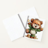 ADORABLE IRISH THEMED TEDDY BEAR NOTITIEBOEK (Binnen)