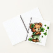 ADORABLE IRISH THEMED TEDDY BEAR NOTITIEBOEK (Binnen)