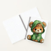 ADORABLE IRISH THEMED TEDDY BEAR NOTITIEBOEK (Binnen)