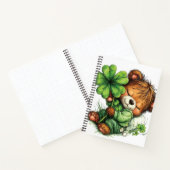 ADORABLE IRISH THEMED TEDDY BEAR NOTITIEBOEK (Binnen)