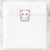 “Adorable Kawaii Animal Sticker – Chibi Cute Paste (Tas)