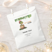 Adorable Kawaii Baby Dinosaur Hatching Bedankzakje (Geknipt)