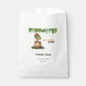 Adorable Kawaii Baby Dinosaur Hatching Bedankzakje (Voorkant)