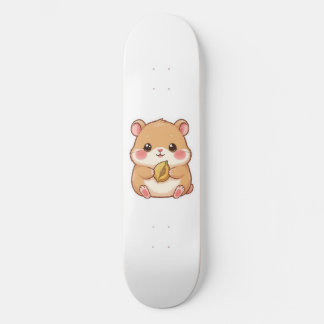 Adorable Kawaii Chibi Hamster Persoonlijk Skateboard