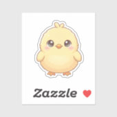 Adorable Kawaii Chick Sticker (Vel)