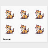 Adorable Kitten Sticker Set (Vel)