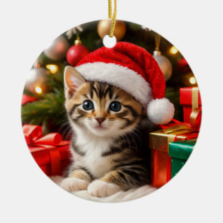 Adorable Kittens Kerst Ornament