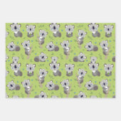 Adorable Koala Beer Inpakpapier Set van 3 Vel (Voorkant 3)
