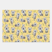 Adorable Koala Beer Inpakpapier Set van 3 Vel (Voorkant 2)