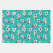 Adorable Koala Beer Inpakpapier Set van 3 Vel (Voorkant)