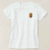 Adorable "Less But Better" Bear Tee T-shirt (Design voorkant)