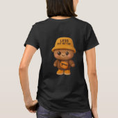 Adorable "Less But Better" Bear Tee T-shirt (Achterkant)