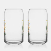 Adorable "Let's Avo-Cuddle" Food Pun Blikvorm Glas (Rechts)