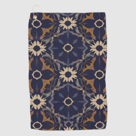 Adorable Lion Cub Sitting Portrait Illustration Golfhanddoek