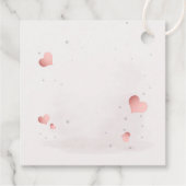 Adorable little cartoon zebra bedankjes labels (Achterkant)