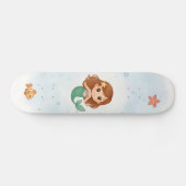 Adorable little mermaid kids persoonlijk skateboard (Horizontaal)