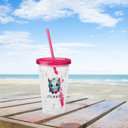 Adorable Little Monster Acryl Drinkbeker