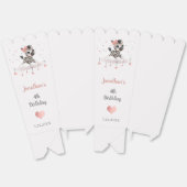 Adorable little zebra bedankdoosjes (Ongevouwen)