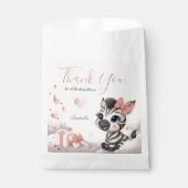 Adorable little zebra bedankzakje (Voorkant)