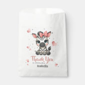 Adorable little zebra bedankzakje (Voorkant)