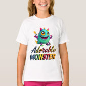 Adorable Monster T-shirt (Voorkant)