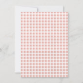 Adorable Mother Goose & Gosling Pink Baby Shower   Kaart (Achterkant)