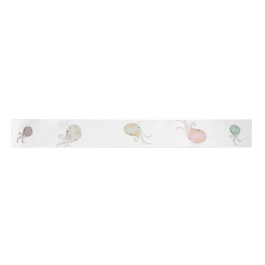 Adorable Octopus Satijnen Lint (Voorkant)