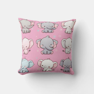 Adorable Olifant Design Collectie voor een Knus Th Kussen