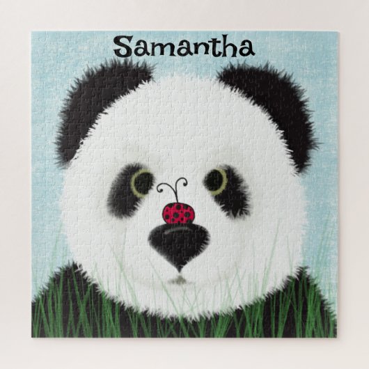 Adorable Panda Bear Legpuzzel (Verticaal)