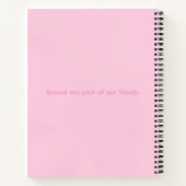 Adorable Panda & Friends-ontwerp Notitieboek (Achterkant)