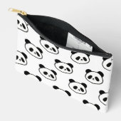 Adorable Panda Gezicht Print Tas (Open)