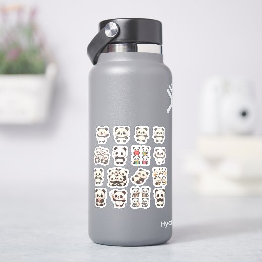 Adorable Panda Vinyl Sticker (HydroFlask)