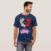 Adorable Pet Heart T-shirt (Voorkant volledig)