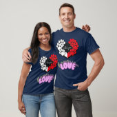 Adorable Pet Heart T-shirt (Unisex)