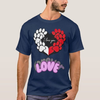 Adorable Pet Heart Tee T-shirt