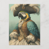 Adorable Pirate Bird Briefkaart (Voorkant)