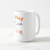 Adorable "Play Time" Chibi Beer Keramische Mok (Voorkant rechts)
