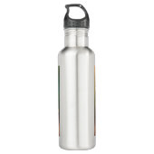 Adorable Pug Close up | Cute Dog Personalized Waterfles (Achterkant)