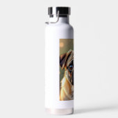 Adorable Pug Close up | Cute Dog Personalized Waterfles (Rechts)