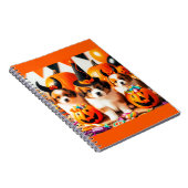Adorable puppies halloween notitieboek (Rechterzijde)