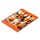 Adorable puppies halloween notitieboek (Linkerzijde)