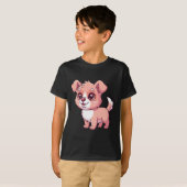 Adorable Puppy Kids' T-Shirt (Voorkant volledig)