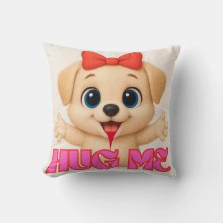 Adorable Puppy Pillow – Cute Cartoon Dog Home DCR Kussen